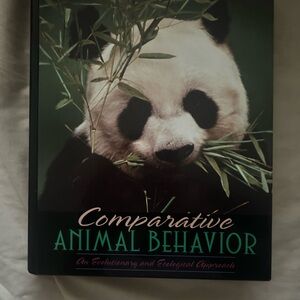 Comparative Animal Behavior Textbook Signed Copy